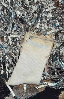 Light grey CONNASSE socks