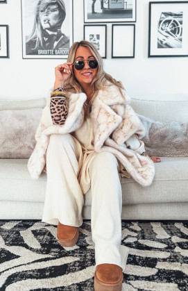 Pantalon ROSS beige clair