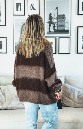 Pull MAXIMILIEN chocolat