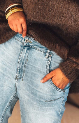 Jean BRIXTON bleu clair