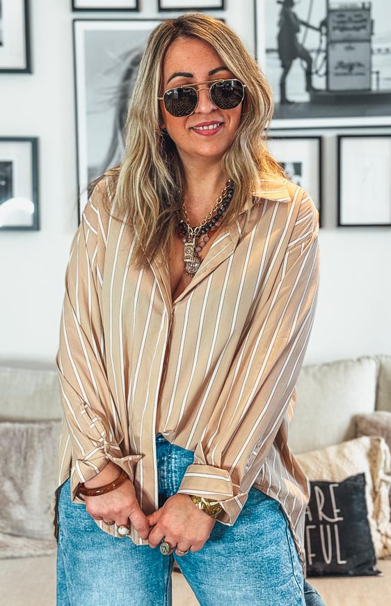 Beige CLARA shirt