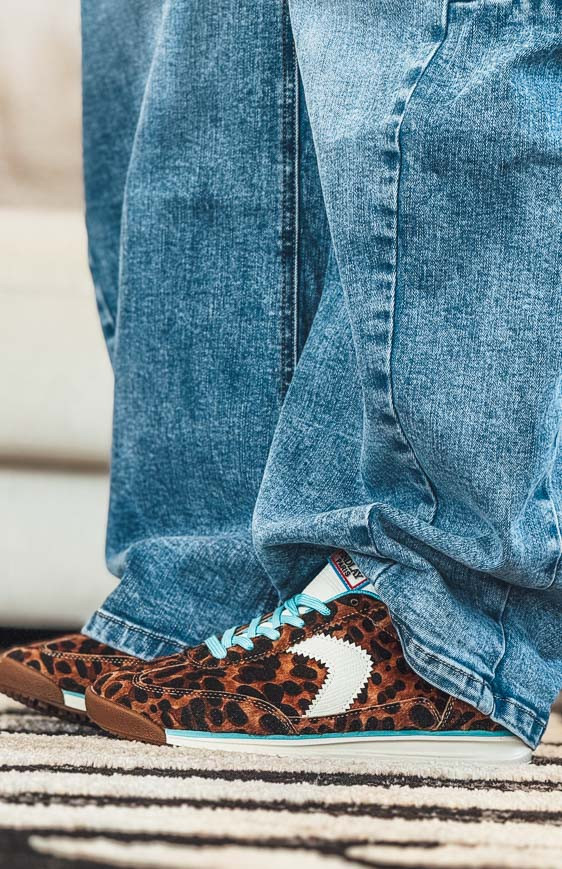 Léo/Turquoise BARDOT sneakers