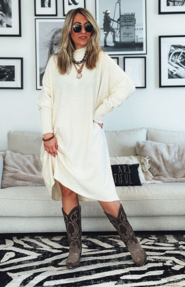 LESLIE short light beige...