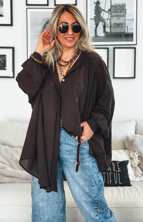 Chocolate ELISE tunic