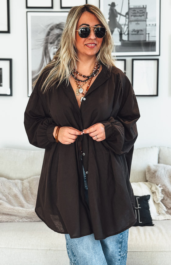 Tunique ELISE chocolat