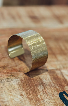 Gold BOHEME bangle bracelet