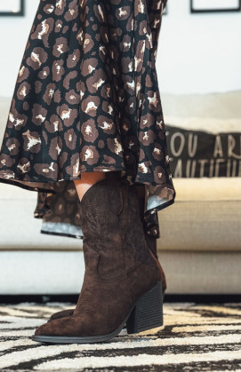 Black ESTELLE long skirt