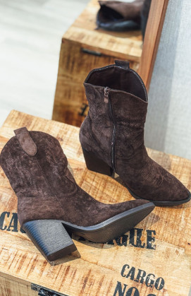 Chocolate TEXAS boots