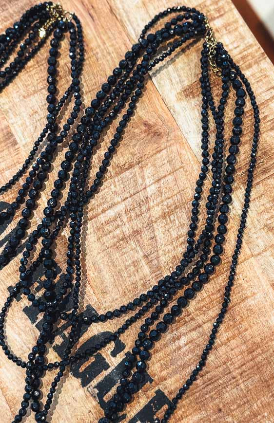 Collier MUSA multiple noir
