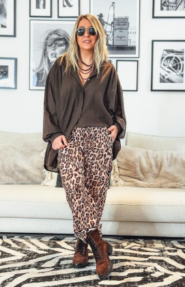 Pantalon JACOB léopard