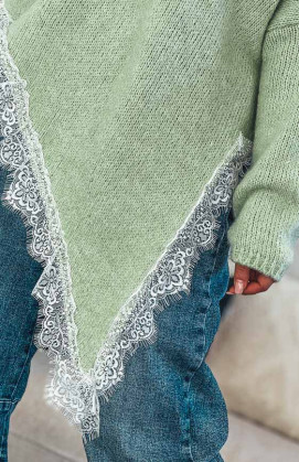 Pull ZELIO vert clair