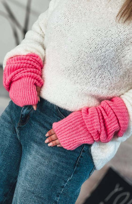 CHAIKO pink mittens
