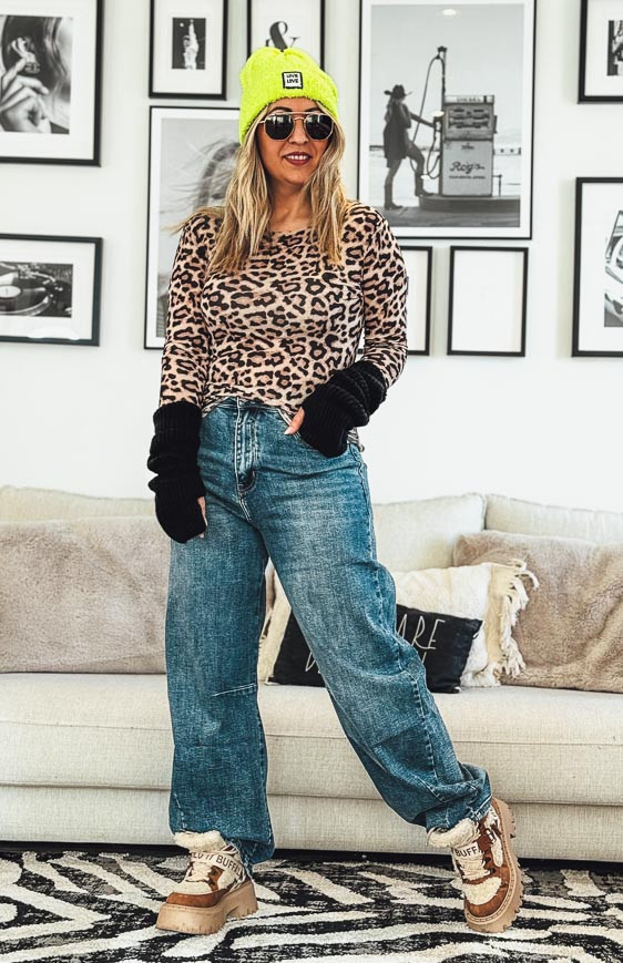 Bonnet STEFY jaune fluo