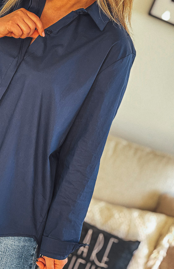 Dark blue ELLA shirt