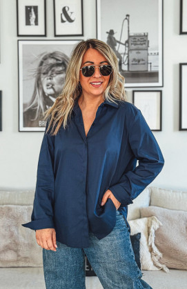 Dark blue ELLA shirt