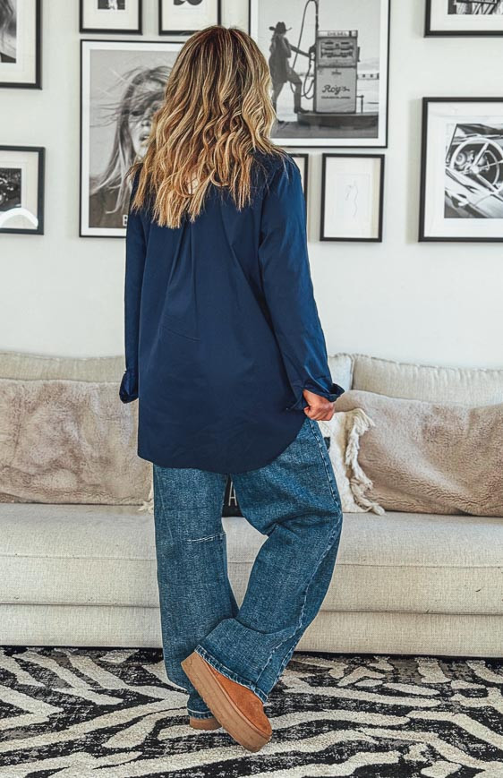 Dark blue ELLA shirt