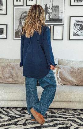 Dark blue ELLA shirt