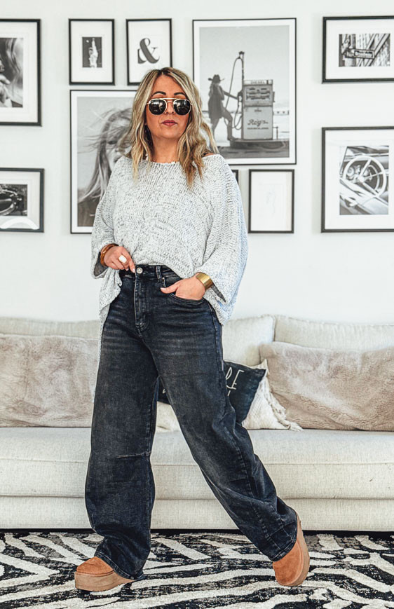 Anthracite KURT jeans