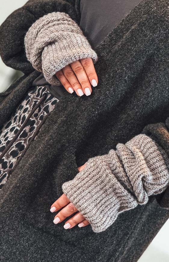 Mitaines CHAIKO taupe