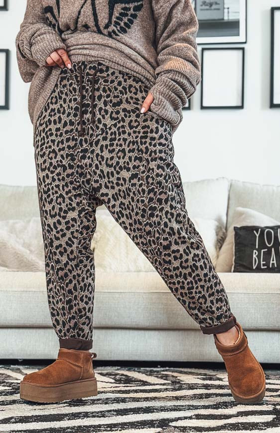 Léo/chocolate MAEL jogging suit