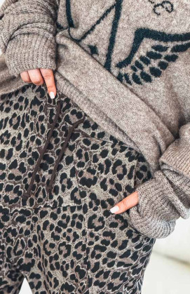 Léo/chocolate MAEL jogging suit