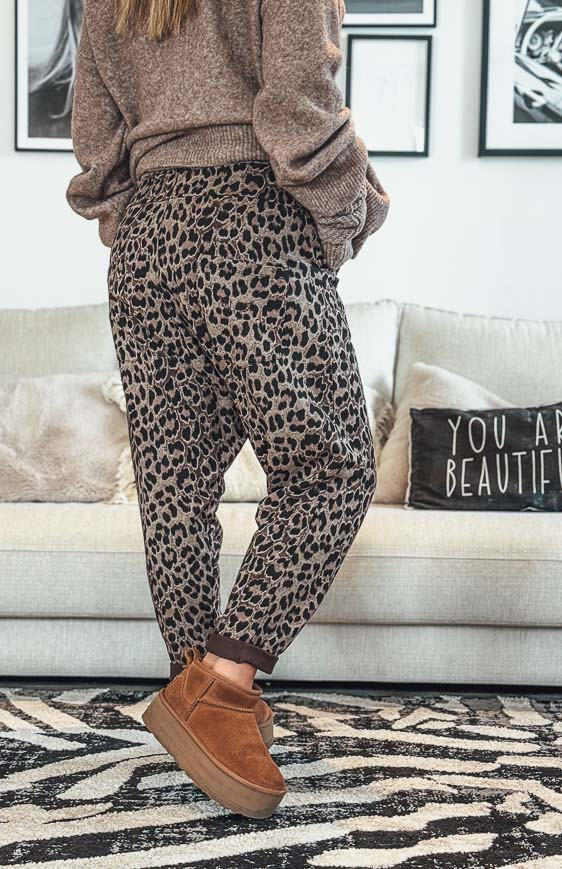 Léo/chocolate MAEL jogging suit