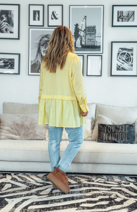 Light yellow LINETTE tunic