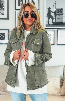 Kaki ALIZÉE jacket