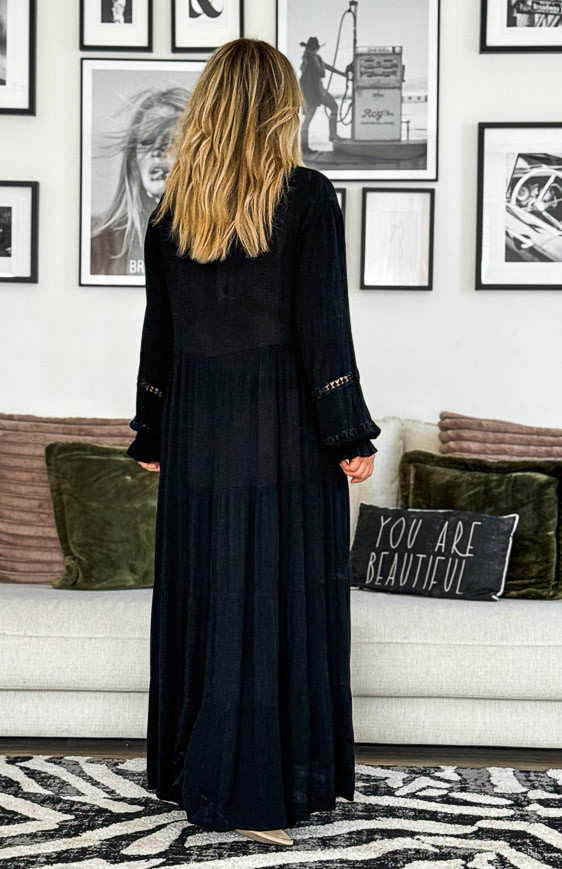 Robe BELLA longue noire