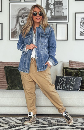 Vintage blue ALIZÉE jacket