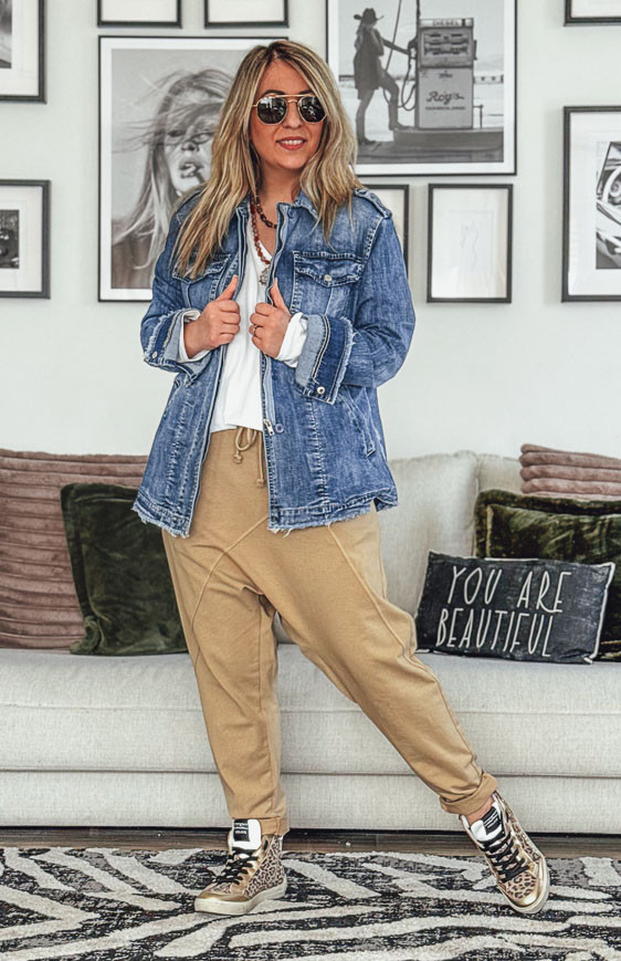 Veste ALIZÉE bleu vintage