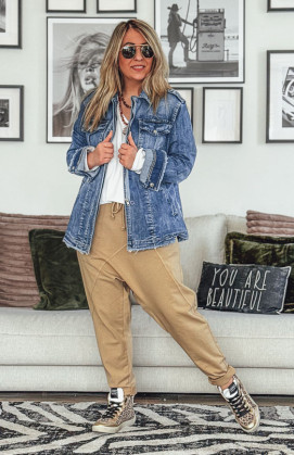 Veste ALIZÉE bleu vintage