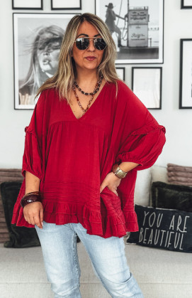 Cherry LEONE 3/4 sleeves tunic