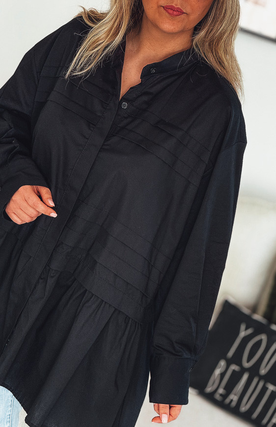 Black LINETTE tunic