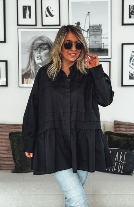 Black LINETTE tunic