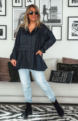 Tunique LINETTE bleu marine