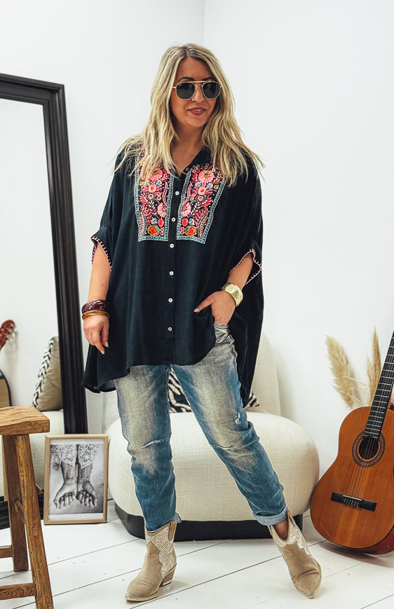 DAPHNE short sleeves tunic