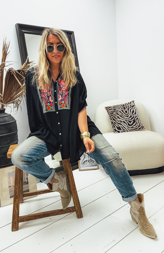 DAPHNE short sleeves tunic