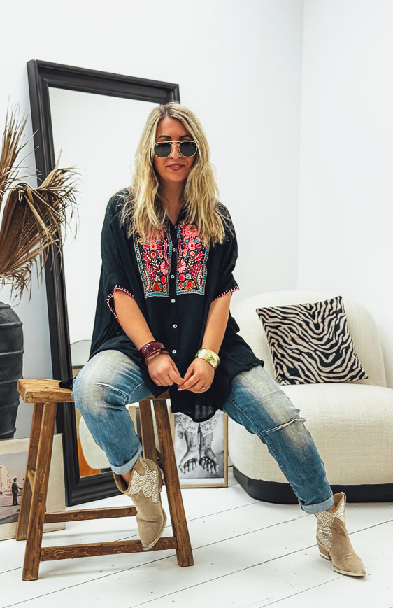 DAPHNE short sleeves tunic