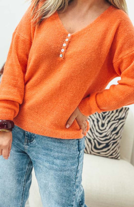 Pull ARNAUD orange