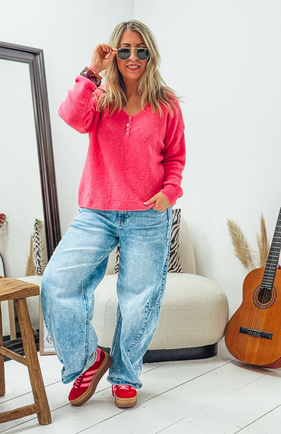 Fuchsia ARNAUD sweater