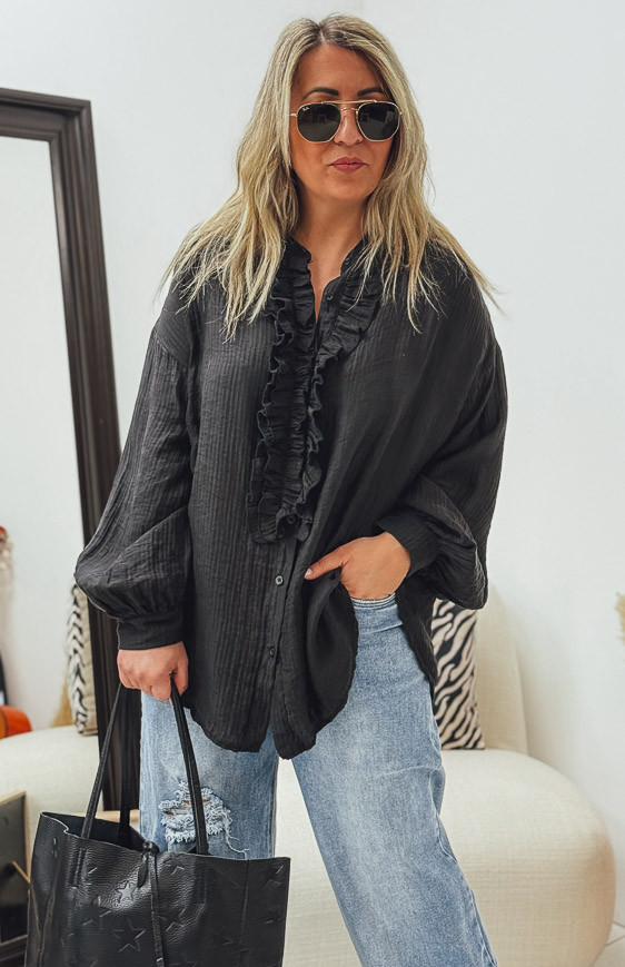 Chemise ENOLA noire