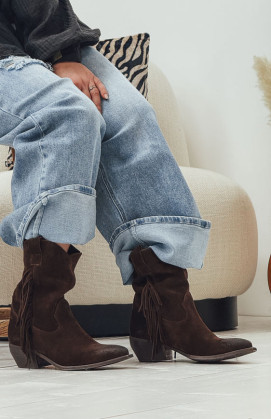 Bottines DAKOTA chocolat