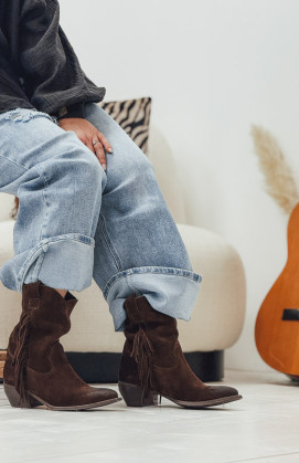 Bottines DAKOTA chocolat