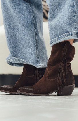 Bottines DAKOTA chocolat