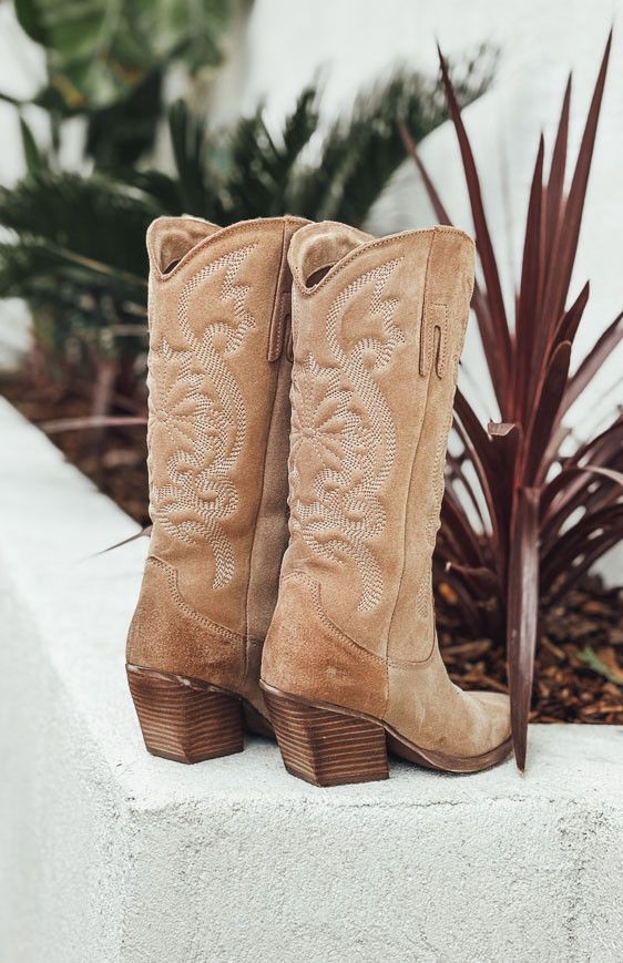 Santiags NEVADA beiges