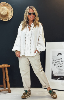 Chemise MILLY blanche