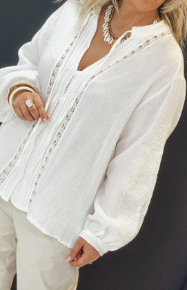 Chemise MILLY blanche