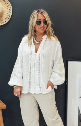 Chemise MILLY blanche