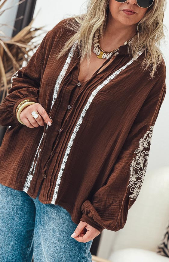 Chocolate MILLY shirt